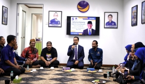Anies Rasyid Baswedan meresmikan Kantor Perwakilan Luar Negeri Partai NasDem di Malaysia