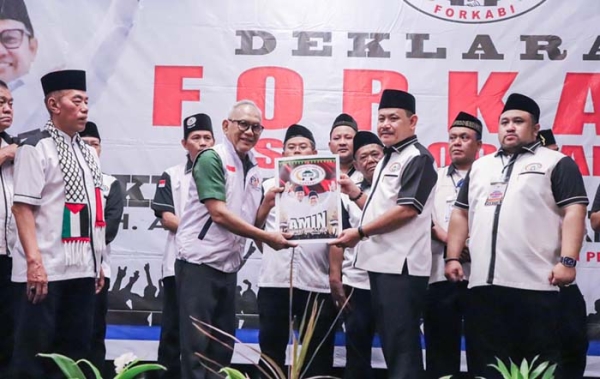 Forum Komunikasi Anak Betawi (FORKABI) se-Jabodetabek sepakat menyatakan dukungannya terhadap pasangan calon presiden dan calon wakil presiden, Anies Baswedan dan Muhaimin Iskandar